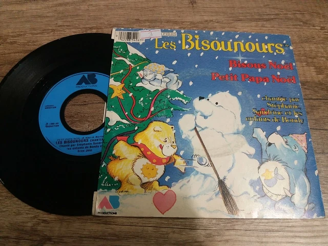 BO FILM TV Dessin Anime Les Bisounours Bisous Noel 45 Tours EUR 1,50