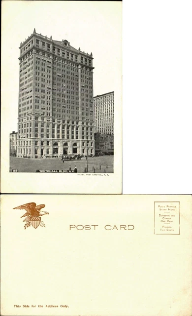 Whitehall Building New York City NY 1902-1907 UDB