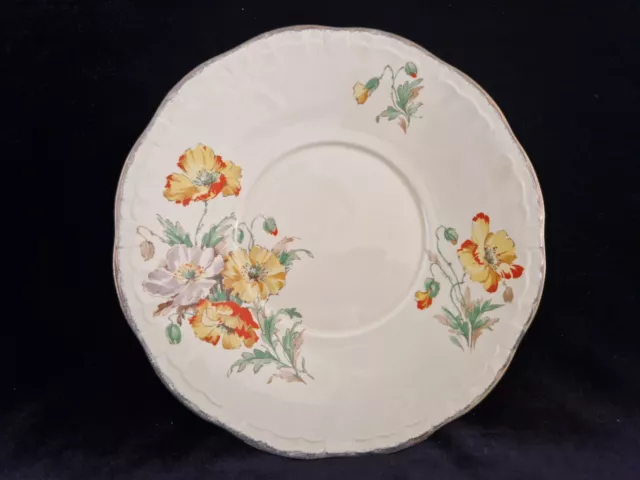Vintage Alfred Meakin Marquis Shape Dinner Plate "Marigold" 22cm
