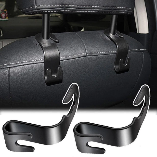 1-4xCar Interior Seat Back Hook Hanger Holder Bag Clothes Storage T99C