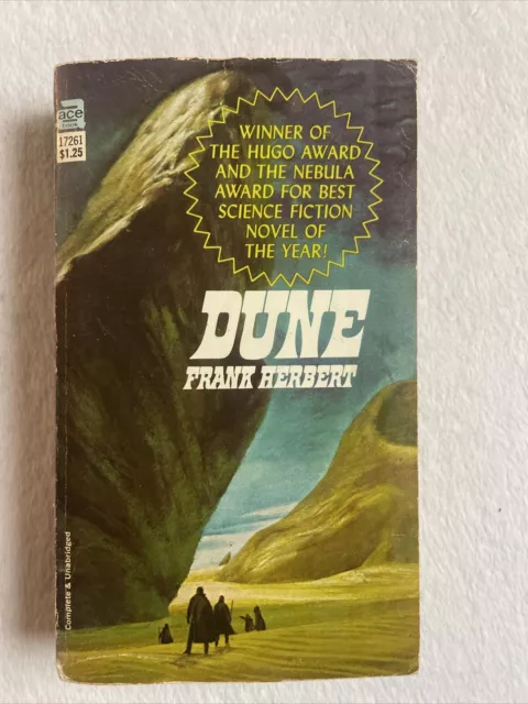 DUNE - FRANK Herbert - Ace Books First Edition 1965 Vintage Paperback ...