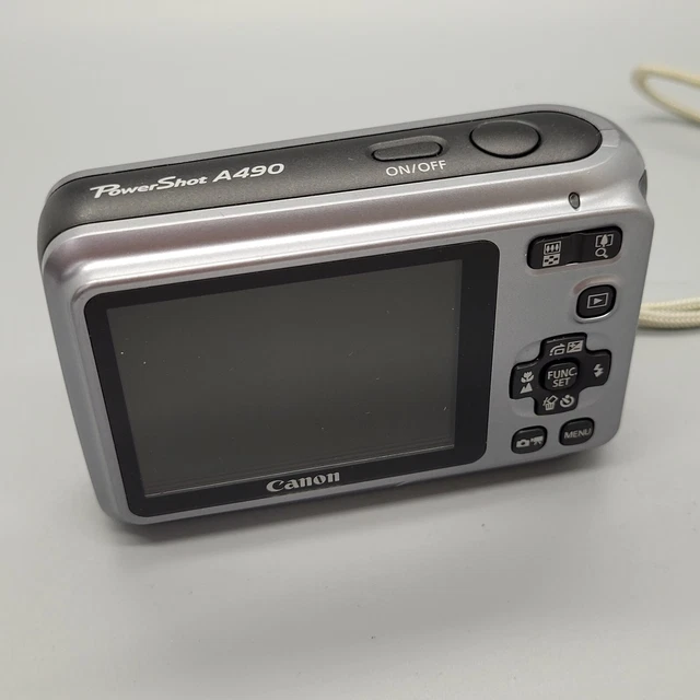 Canon PowerShot A490 10,0 megapixel fotocamera digitale compatta argento testato 3