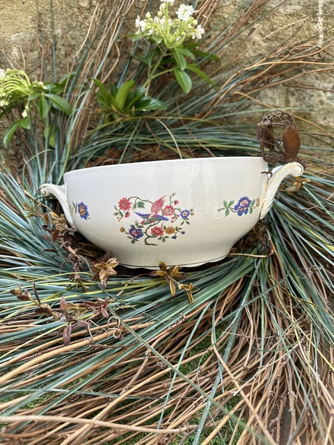 Très belle soupière digoin Sarreguemines modèle Mary-Lou - Arts de la table
