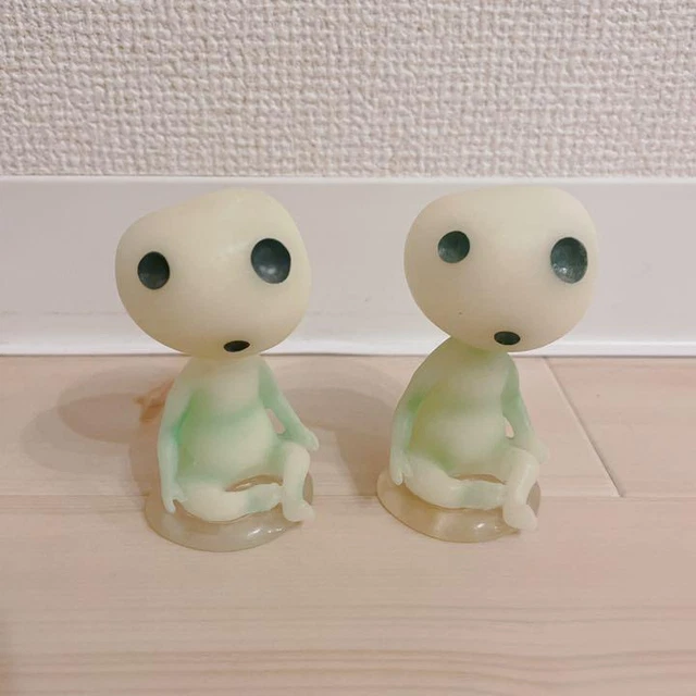 STUDIO GHIBLI PRINCESS Mononoke Kodama Phosphorescent Figure Set £117.