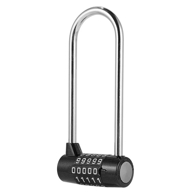 Contraseña cerradura antivuelco cerradura numérica cerradura en forma de U cerradura de seguridad