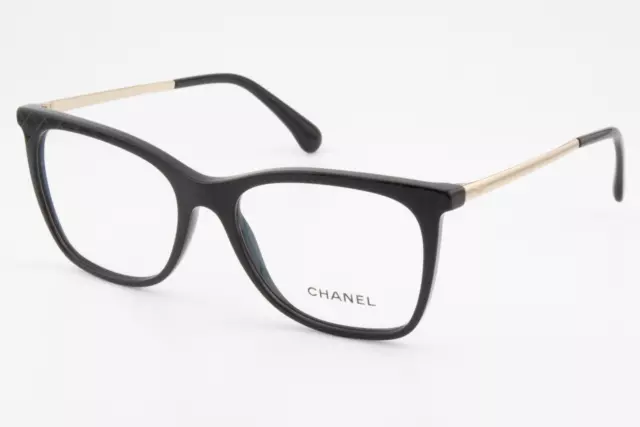 Chanel 3379 c.501 Female Oval Glasses Frames Black 54mm