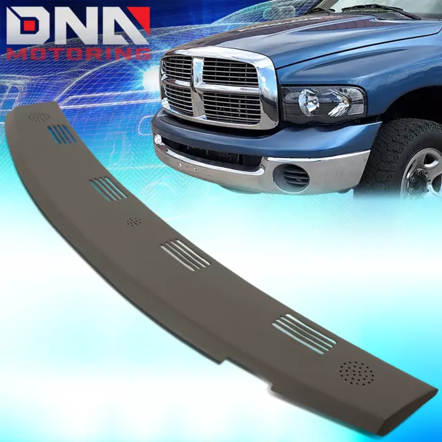For 2002-2005 Ram Truck 1500 2500 Gray Defrost Dash Vent Grille Cover Overlay
