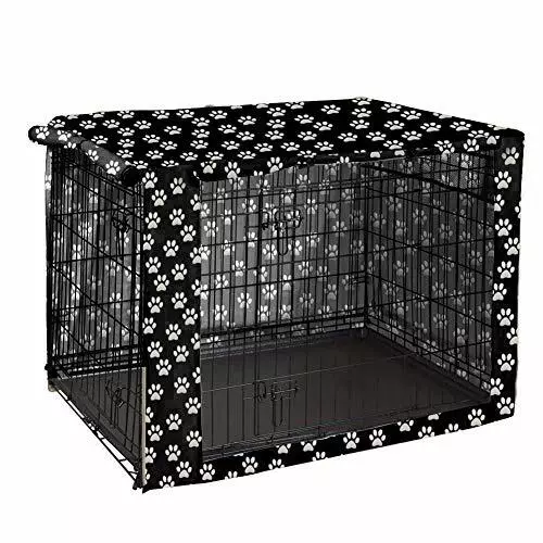Dog Crate Cover Durable Polyester Pet Kennel Cover Universal Fit 42 Inch