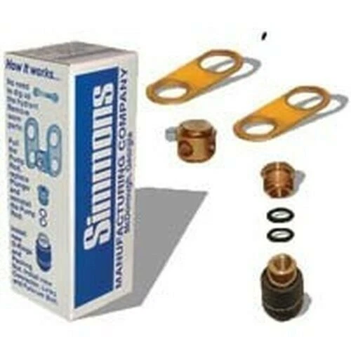 Simmons 850 SB Yard Hydrant Repair Kit Brass Fittings Lead Free