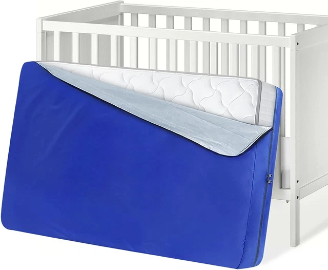 Bolsa de colchón de cuna impermeable resistente colchón de cuna bolsa móvil con cremallera fuerte