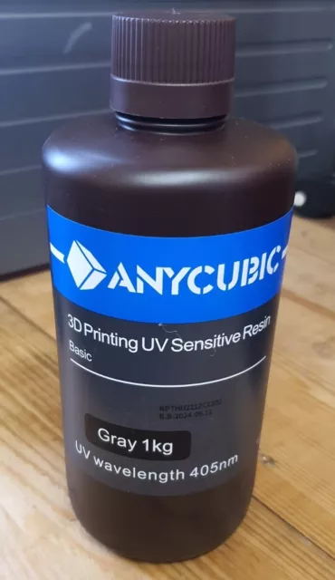 ANYCUBIC 1KG Photopolymer Resin Low Odor 405nm Rapid UV Resin SLA LCD 3D Printer ANYCUBIC 1KG Photopolymer Resin Low Odor 405nm Rapid UV Resin SLA LCD 3D Printer