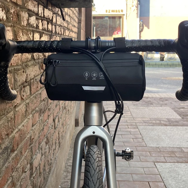 Rhinowalk - Borsa multifunzione da manubrio per bicicletta, borsa a tracolla impermeabile