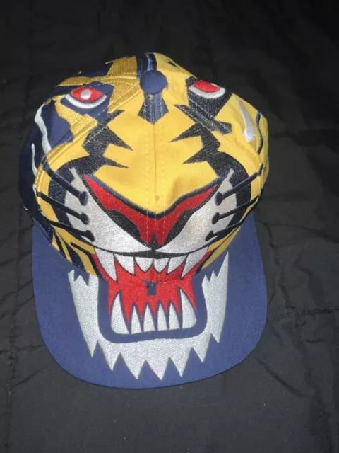 Vintage Florida Panthers Hat Cap Snapback NHL Big Logo Graffiti AJD Wool  Blend