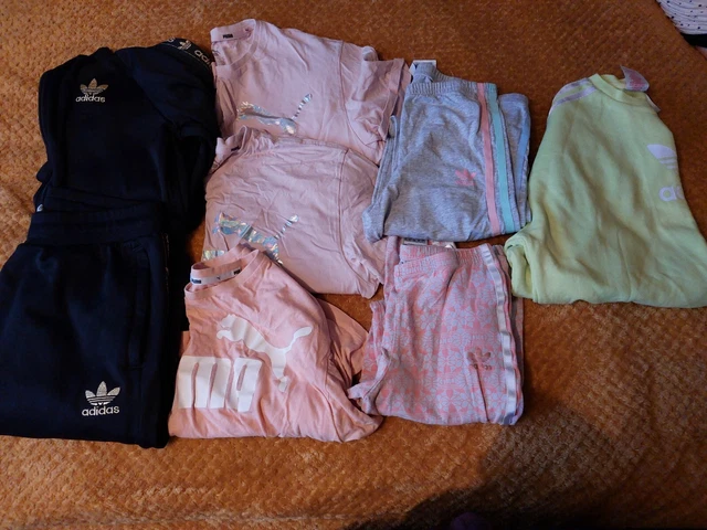 Abbigliamento ragazza pacchetto misto puma Adidas età 12-13-14 15-16 anni