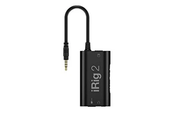 IK Multimedia iRig 2 Guitar/base Interface Free Ship w/Tracking# New from Japan