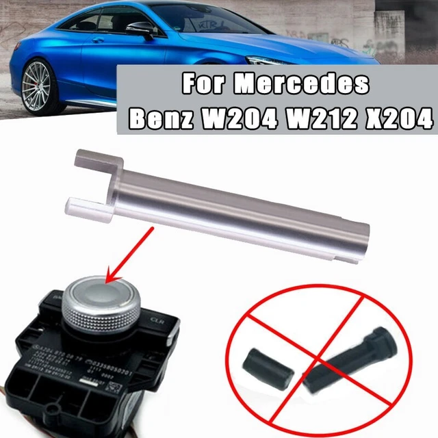 Controller perno manopola auto argento 1 pz riparazione lega di alluminio alta qualità