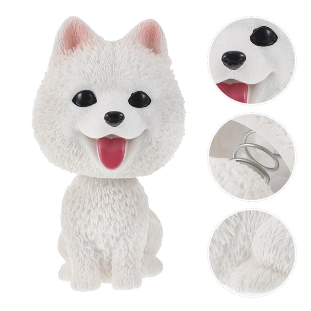 1pc Resin Dog model mini animal figurine Hund Bobblehead Hund Figur Bobblehead H