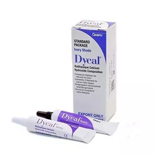 Dental Dycal Ivory Dentin Radiopaque Calcium Hydroxide Pulp Capping By Dentsply