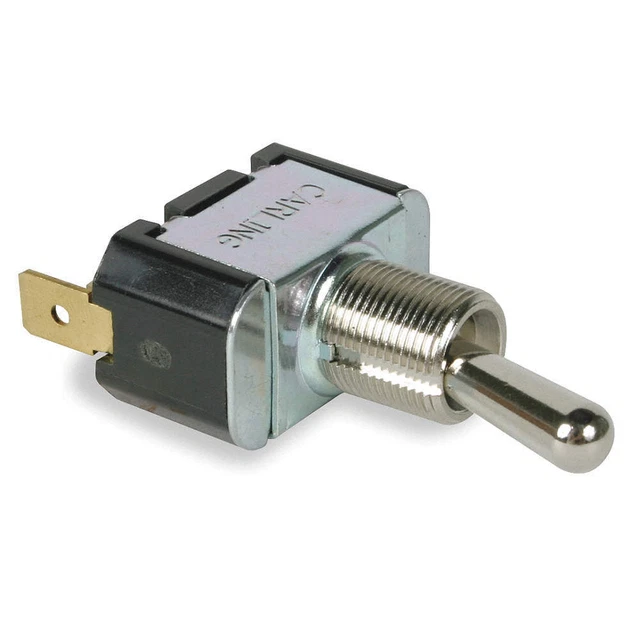 CARLING TECHNOLOGIES 2FAA01-73 Toggle Switch,SPST,10A @ 250V,QuikConnct
