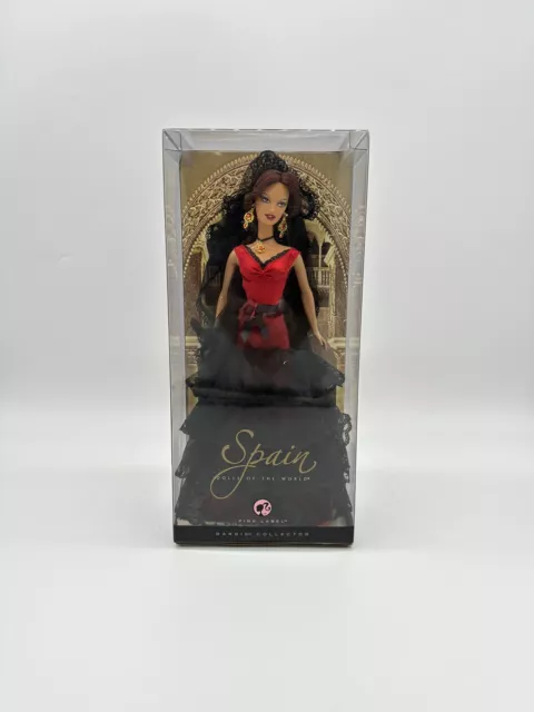 Dolls of the World Spain Barbie Doll 2007 Mattel Sealed NRFB Amazing Condition