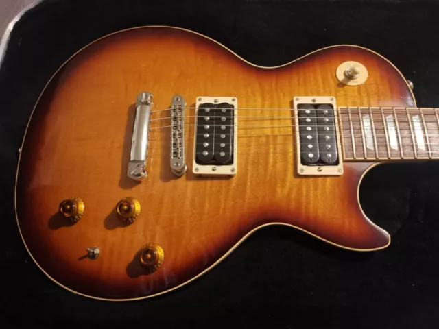 Gibson Les Paul '100' Less + Desert Burst 2015 Electric Guitar