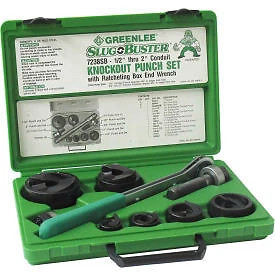 7238SB Slugbuster Punch & Die Set-1/2"-2"  INC 7238SB 783310347576 Green