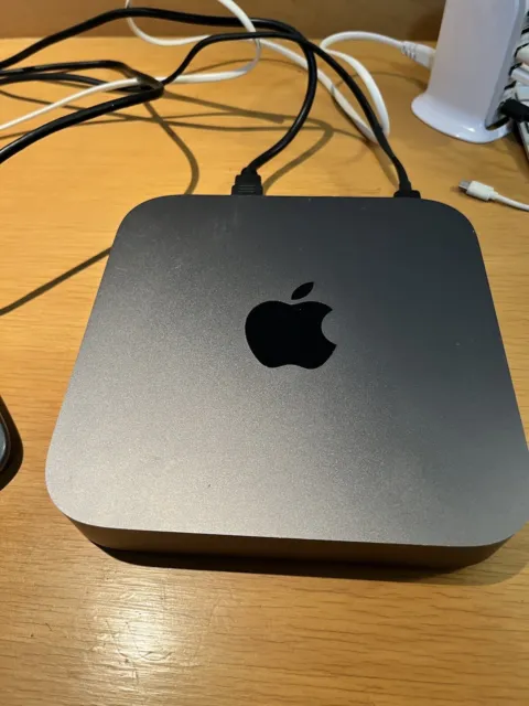 Apple Mac Mini A1993 2018 i3 3.6GHz 8GB RAM 128GB SSD Space Grey macOS 14 Sonoma