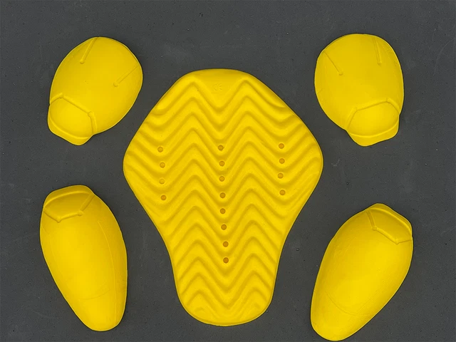CE Certified Lvl-2 Rated Protective Pads Set for Motorcycle Jacket E,S,B