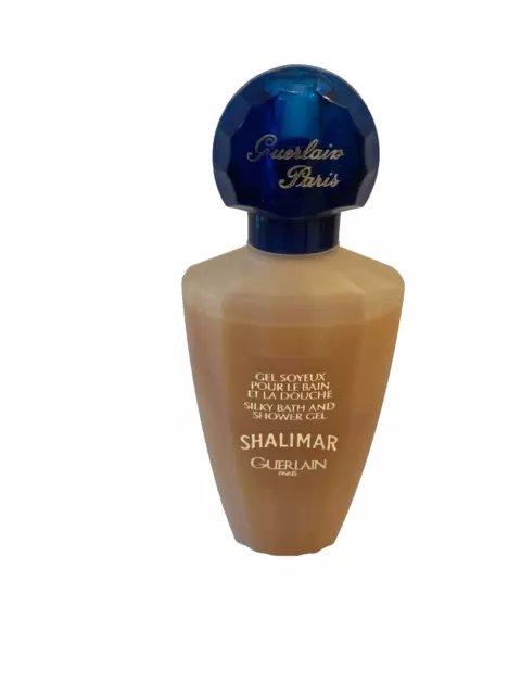 Gel de ducha y baño sedoso vintage Shalimar Guerlain 6,8 fl oz - envío gratuito