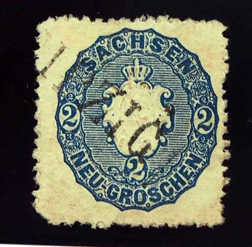 1863 Sachsen Ortsstpl.; "LEIPZIG", L1, Stations-AufgabeStpl, 2 Ngr, MiNr. 17a