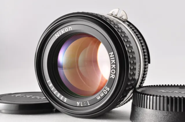 [Near MINT] Nikon Ai-s Nikkor 50mm f/1.4 Standard MF Lens From JAPAN