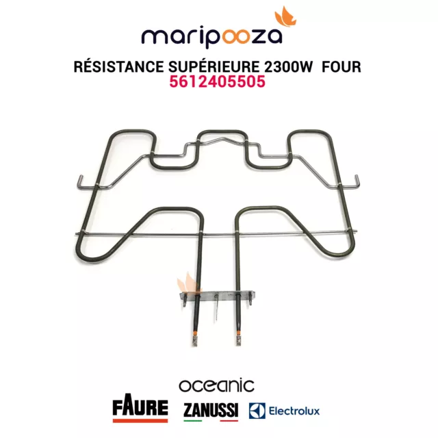 Résistance supérieure 2300W - Four ELECTROLUX AEG OCEANIC FAURE - 5612405505