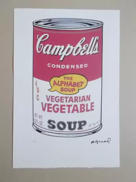 Andy Warhol - Vegetarian Vegetable Soup