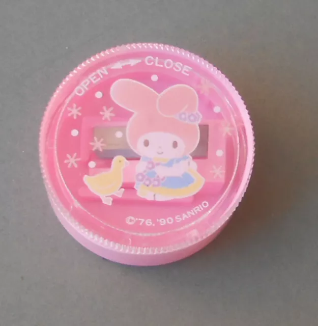 Sanrio My Melody Japan 1990: Temperamatite, Pencil Sharpener, Taille Crayon