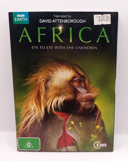 DAVID ATTENBOROUGHS AFRICA EYE TO EYE WITH THE UNKNOWN DVD  BBC EARTH  Region 4