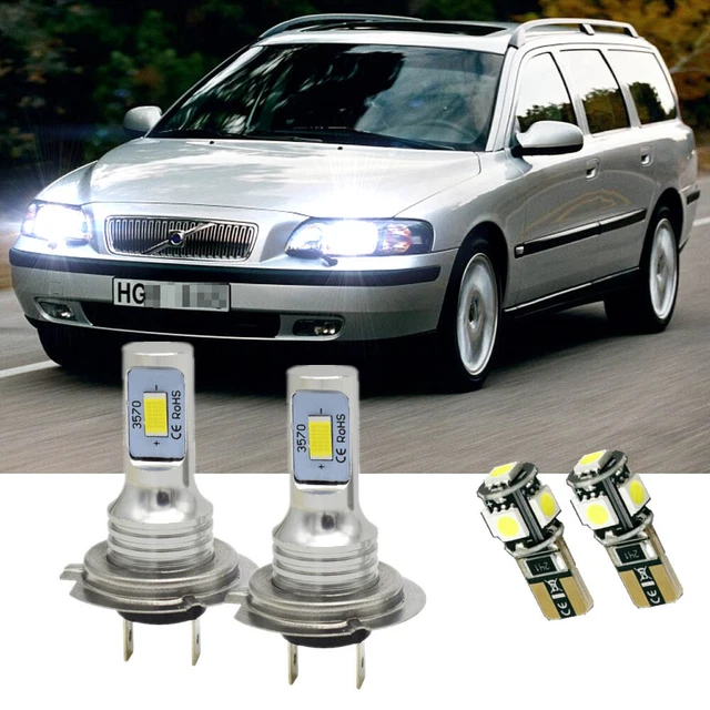 Luz LED para matrícula, lámpara para Volvo S60, S80, V70, XC70, XC90, 20012002, 2003, 2004, 2005, 2006 - AliExprs