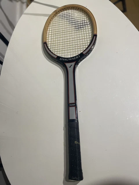 Raquette De Tennis Vintage TRAINER SNAUWAERT - Fabriquée En Belgique - Bon état