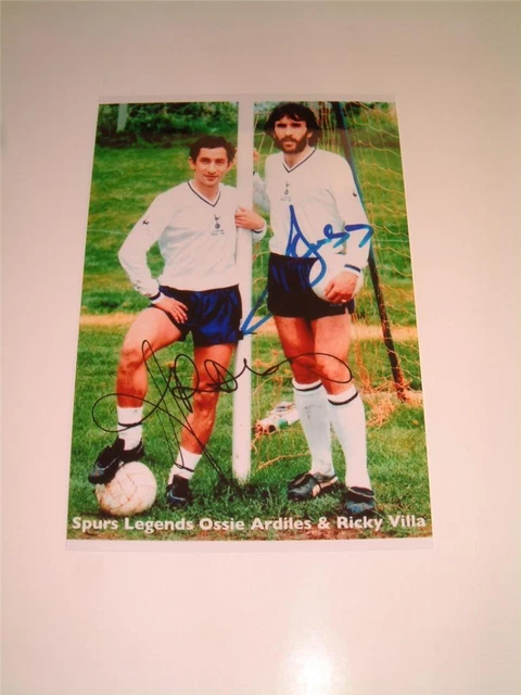 Tottenham Hotspur 1963-64 – Feuille D’autographes Officielle Rare (pré-imprimée)