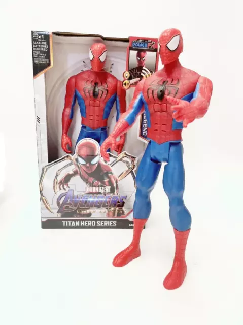 Talking Spider-Man Marvel Avengers Spiderman Titan Hero Series Kid Play Toy Gift