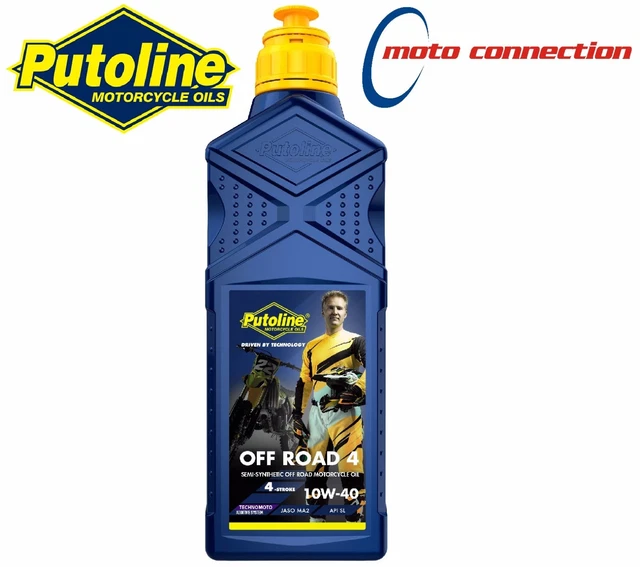 PUTOLINE 4 STROKE 10w/40 ENGINE OIL 1 Litre for HONDA CRF250R CRF450R