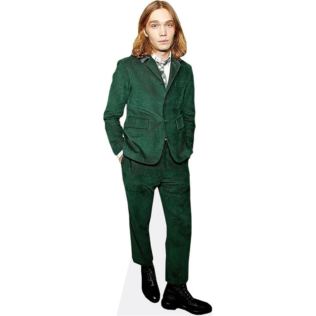 Silhouette Grandeur Nature Nick Jonas (costume Vert) - Découpe Carton Photo Réaliste - Pour Fêtes Et Fans