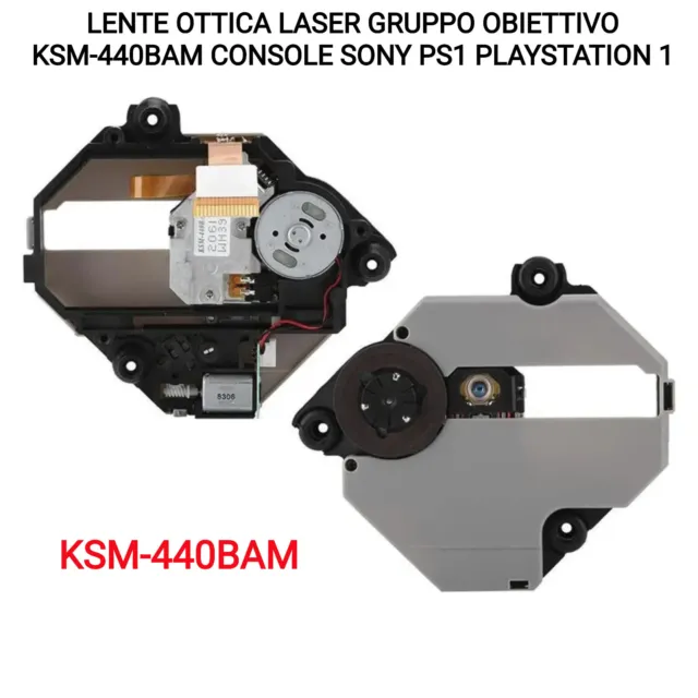 Lente Ottica Laser Gruppo Obiettivo Ksm-440Bam Console Sony Ps1 Playstation 1