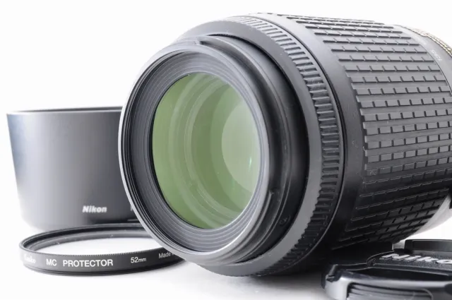Nikon AF-S Nikkor 55-200mm F/4-5.6 G Ed Dx VR Zoom Af Verre Noir Pour Montage F