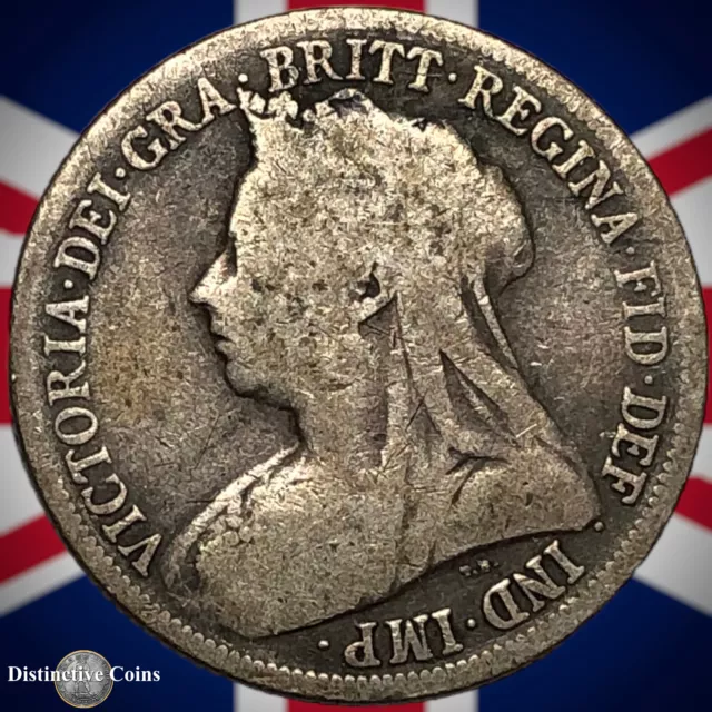 Great Britain 1899 British One Shilling GB0693