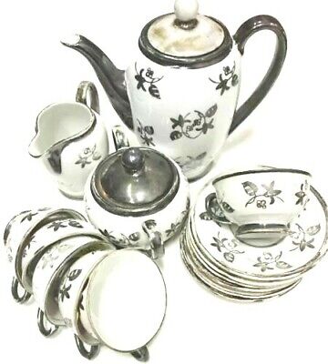 Vintage Tea Set- By Dekor RW Bavaria-Feinsilber 17 pieces