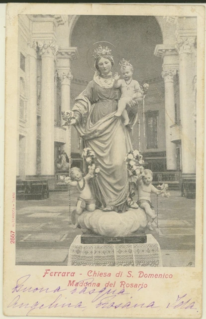 Ferrara -Chiesa Di S.domenico -Madonna Del Rosario