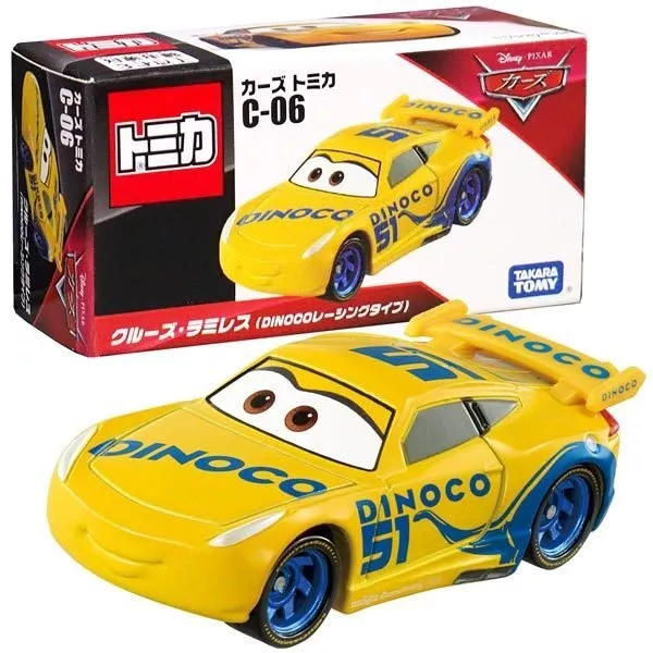 Takara Tomy Disney Tomica Druckgussauto PIXAR CARS C-06 Cruz Ramirez (Dinoco)