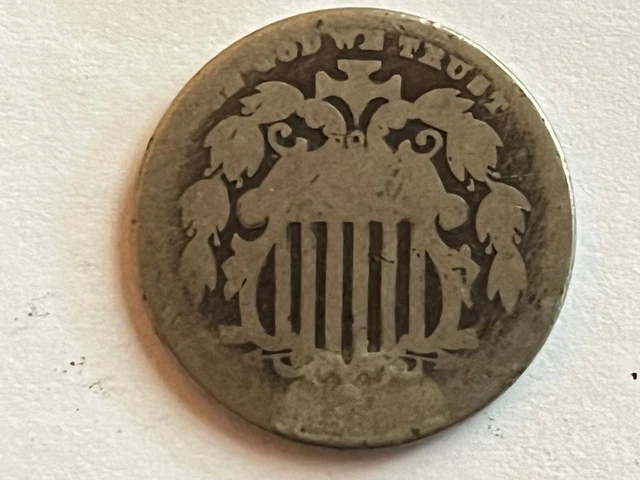 1882 Shield Nickel