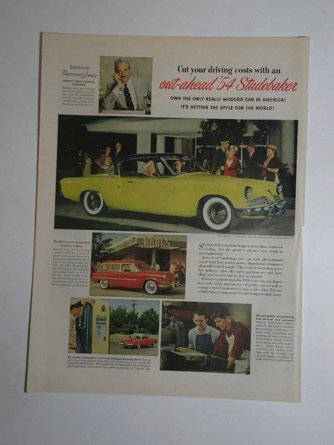 Magazine Ad* - 1954 - Studebaker - (#2)