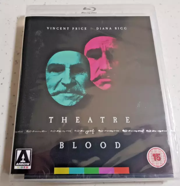 Theatre of Blood  -  Blu Ray - New & Sealed  Arrow  Vincent Price  Diana Rigg